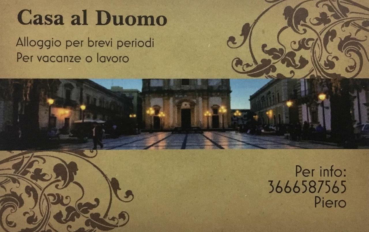 Casa Al Duomo Apartment Augusta Ngoại thất bức ảnh